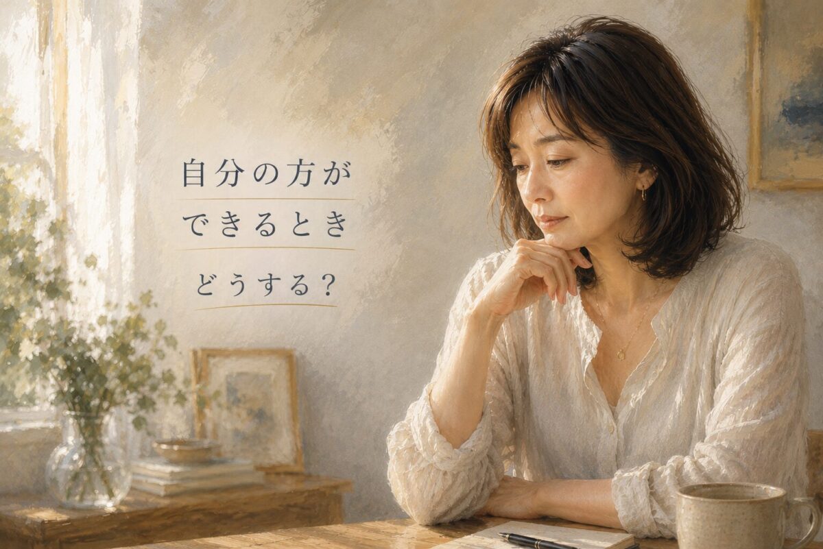 自分の方ができるとき、人間関係との関わり方について考える女性